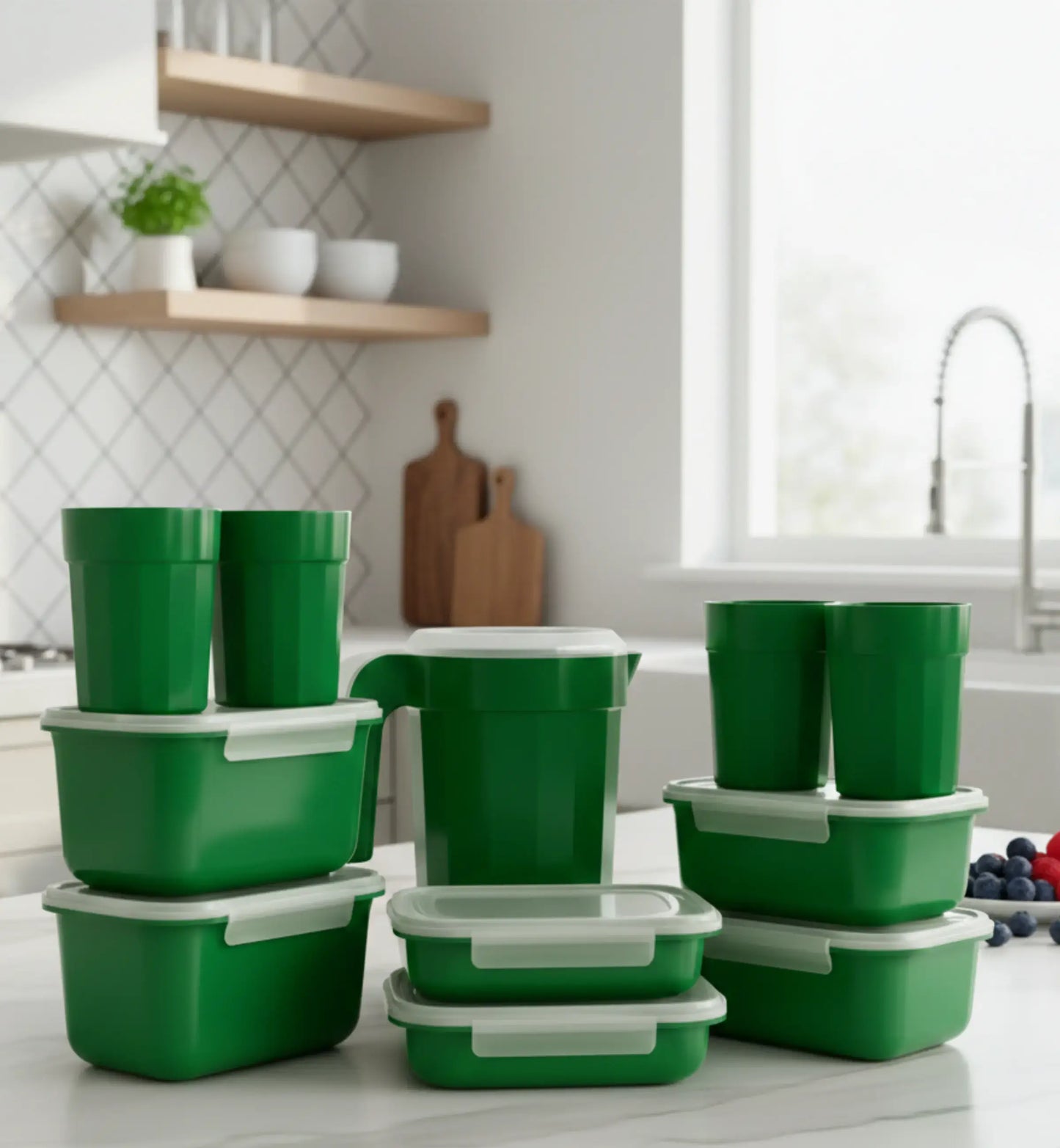 KIT DE 10 POTES + 1 JARRA