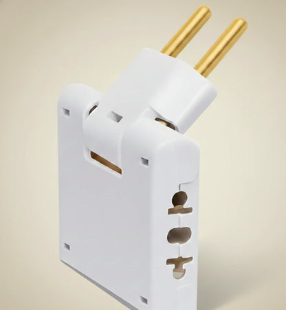 ADAPTADOR DE TOMADA 3 EM 1