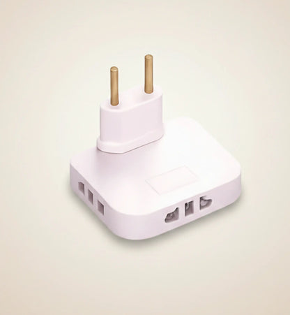 ADAPTADOR DE TOMADA 3 EM 1