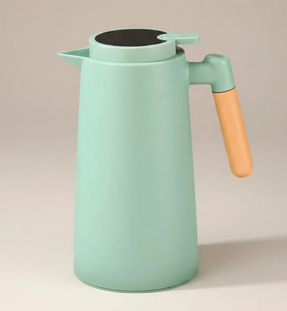 GARRAFA TÉRMICA C/ TERMÔMETRO DIGITAL 1L