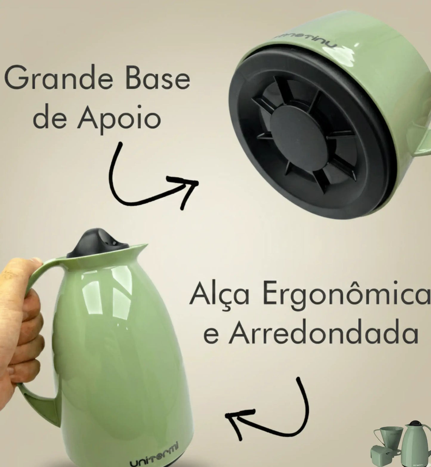 KIT GARRAFA TÉRMICA