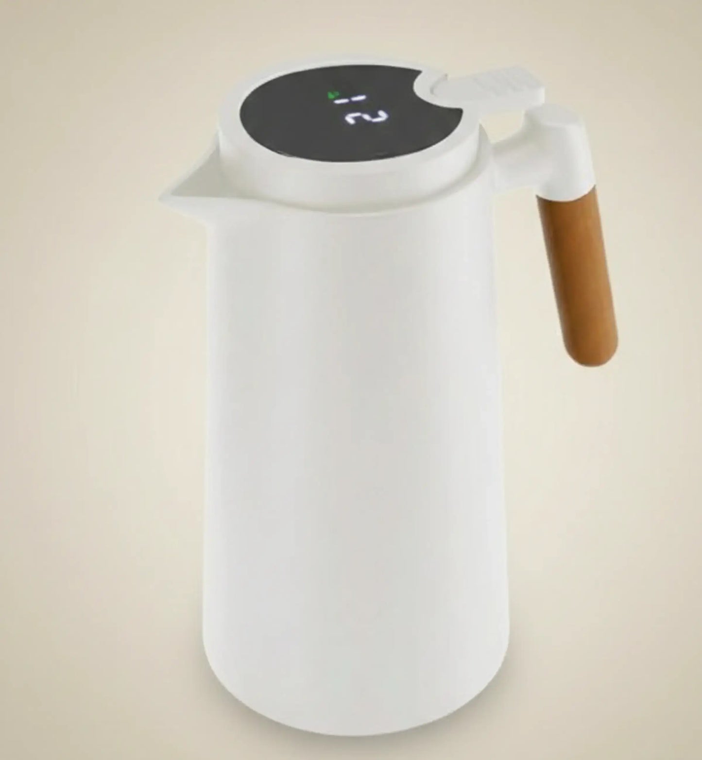 GARRAFA TÉRMICA C/ TERMÔMETRO DIGITAL 1L