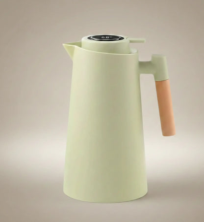 GARRAFA TÉRMICA C/ TERMÔMETRO DIGITAL 1L